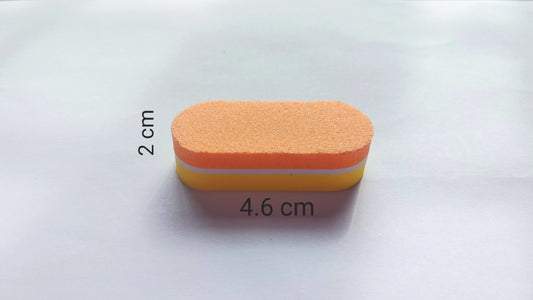 Mini Nail file ( Yellow/Orange)