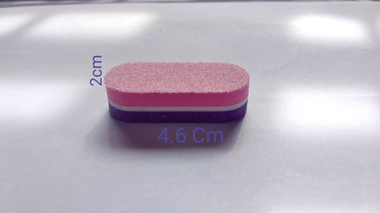 Mini nail file(purple/pink)